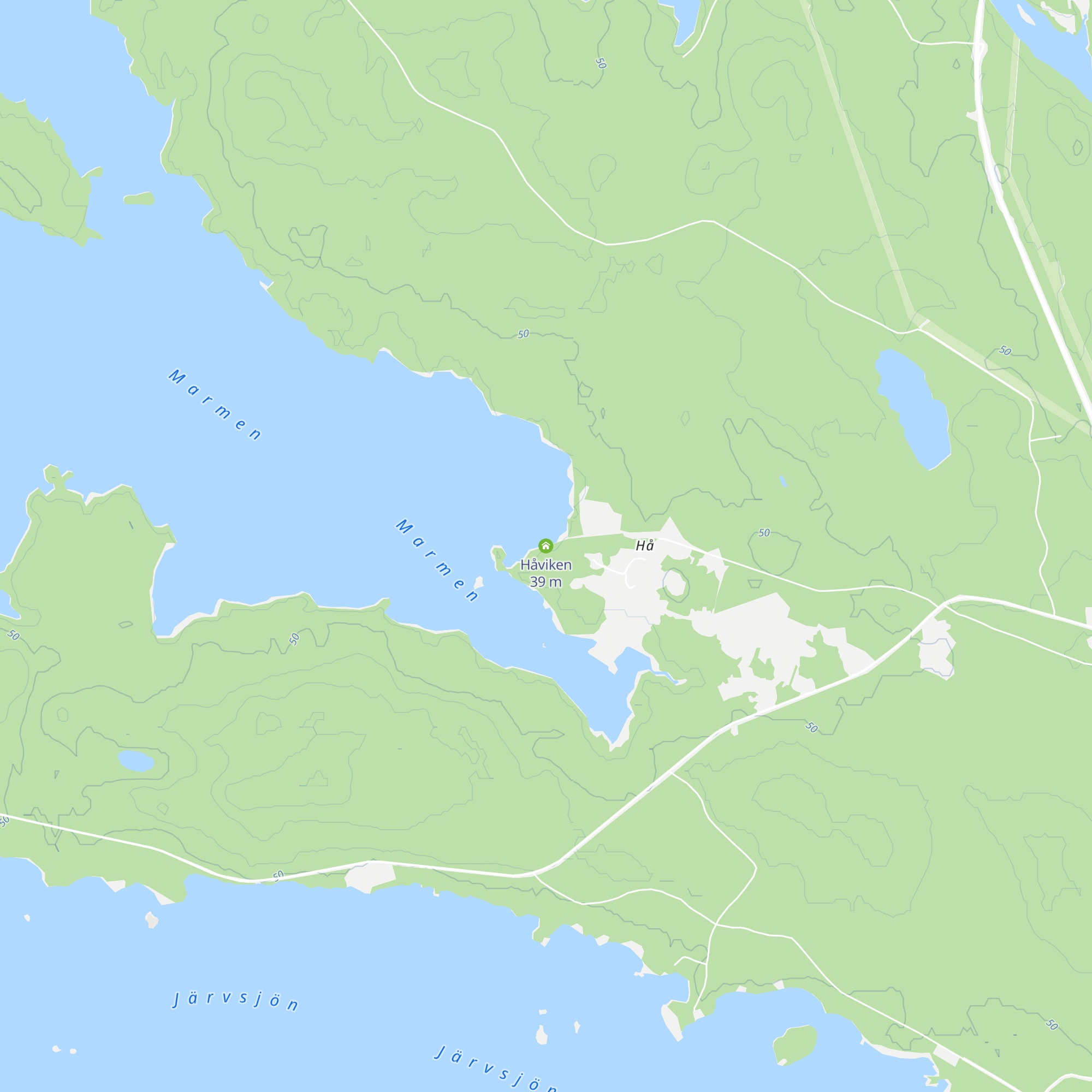 Håviken map