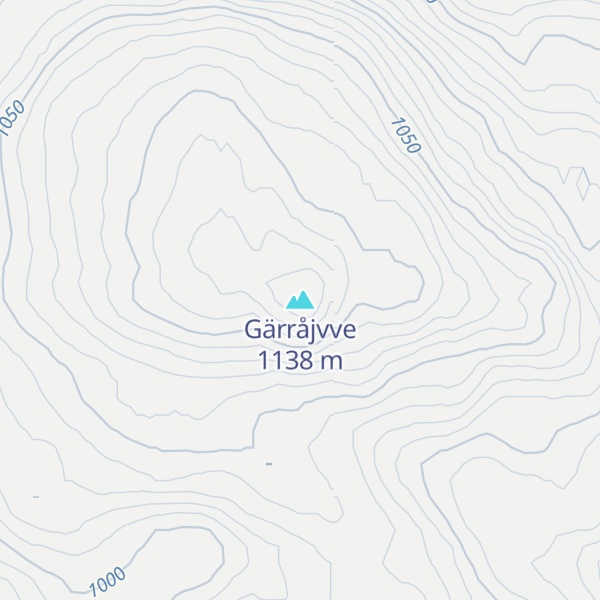Map of Gärråjvve