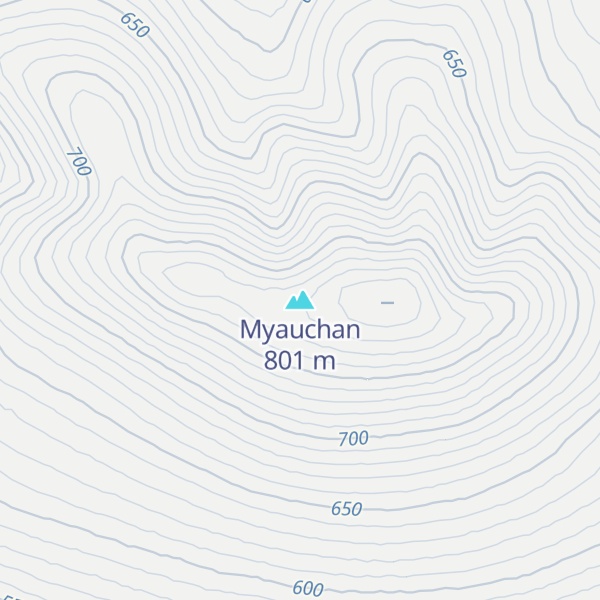 Map of Myauchan