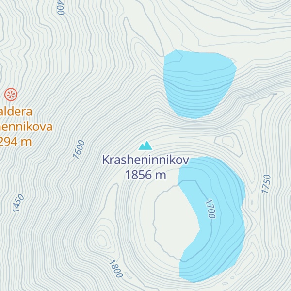 Map of Krasheninnikov