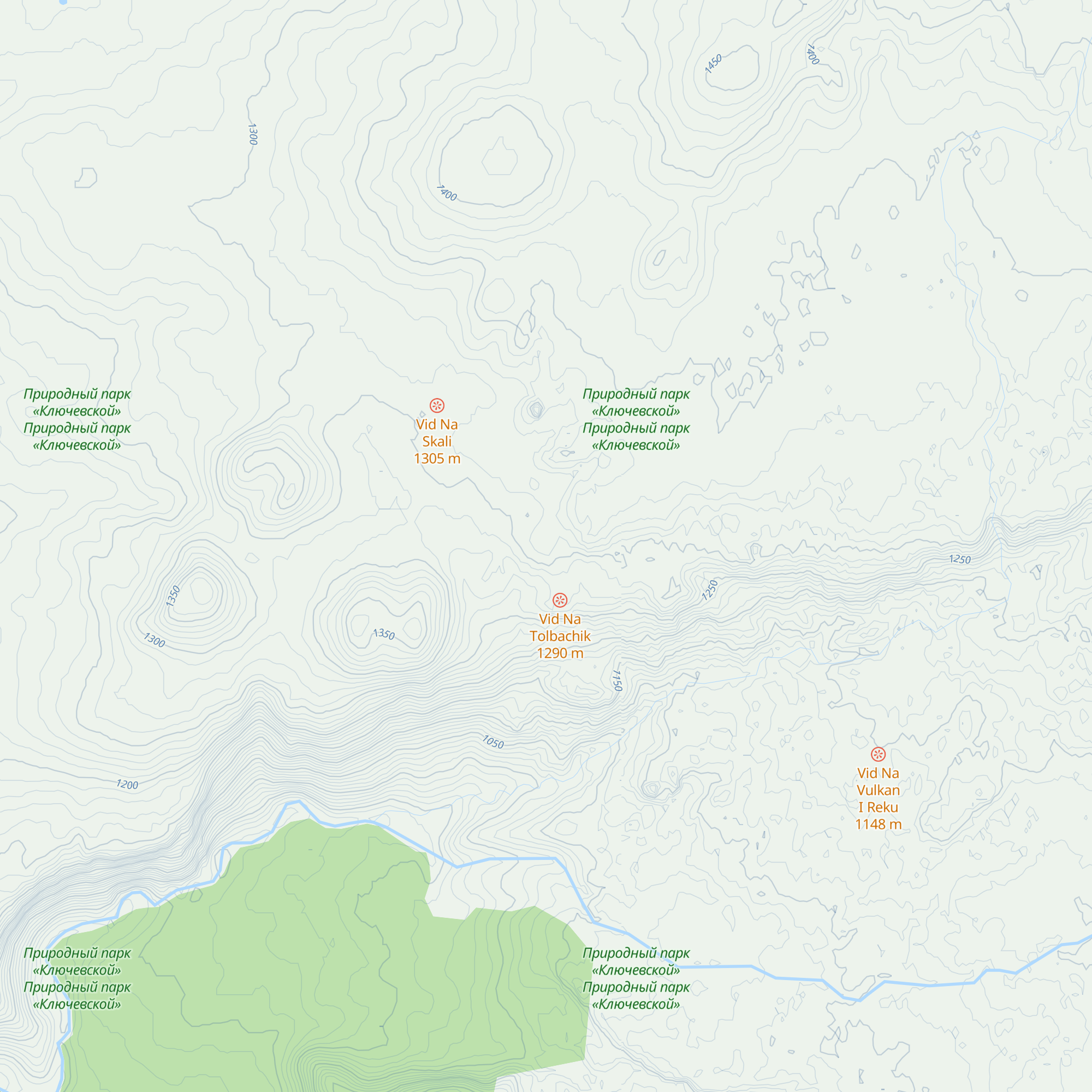Vulkanicheskie Reki Tak.1 map