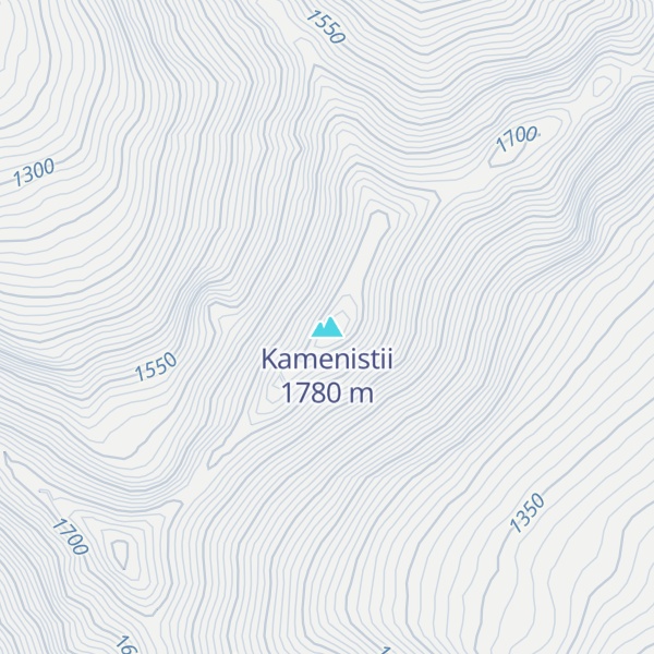 Map of Kamenistii