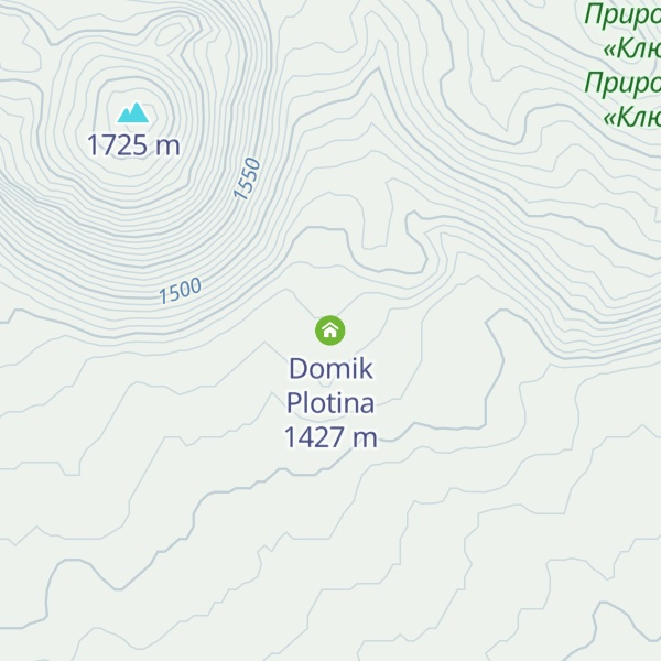Map of Domik Plotina