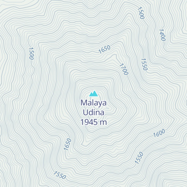 Map of Malaya Udina
