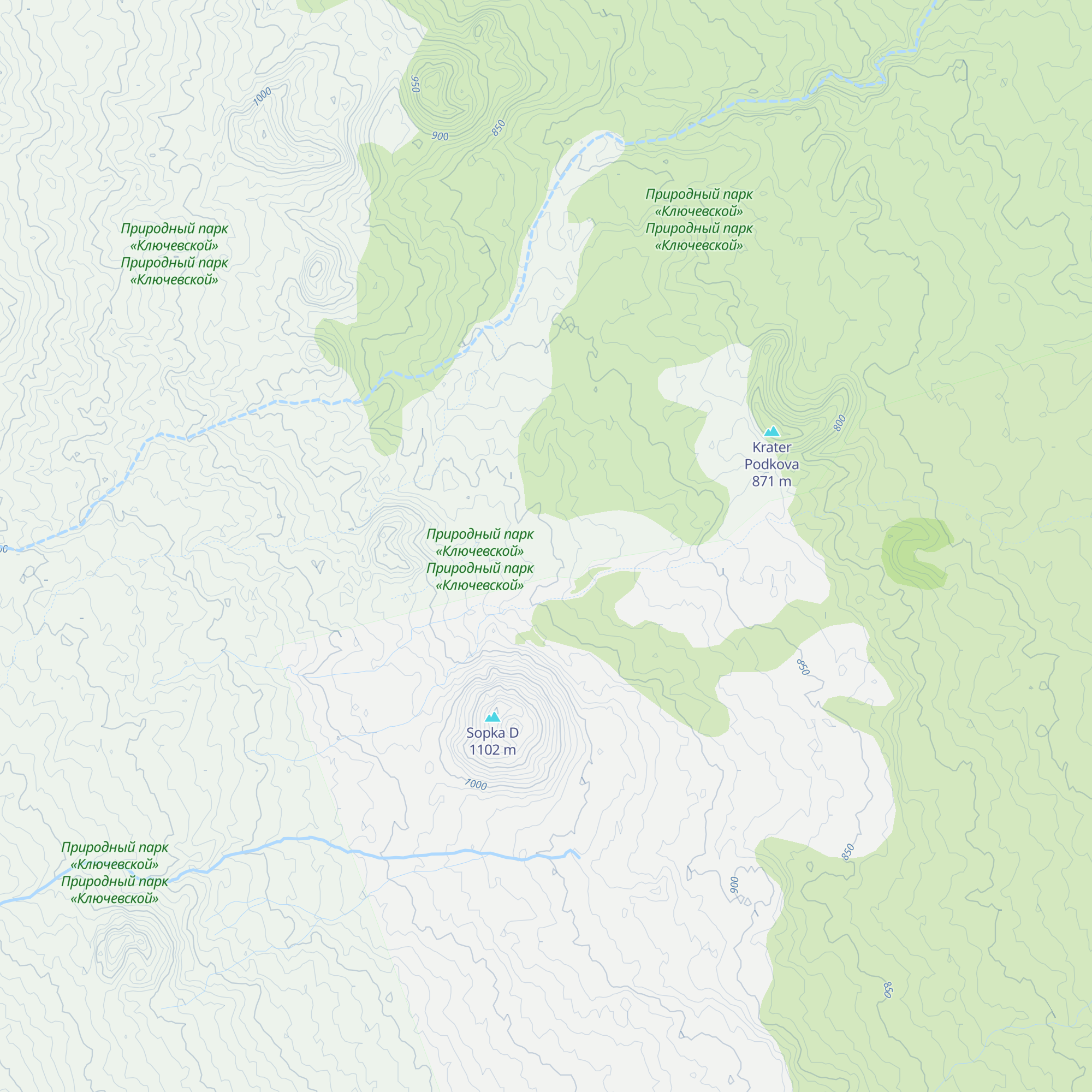 Domik Vulkanologov map