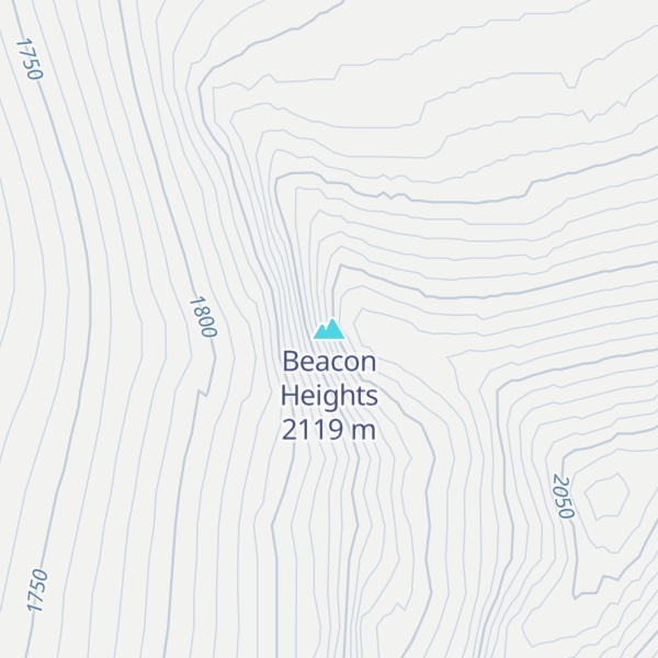 Map of Beacon Heights