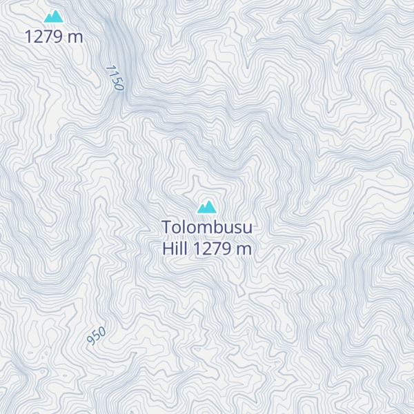 Map of Tolombusu Hill