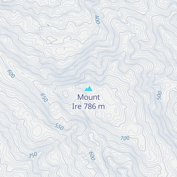 Map of Mount Ire