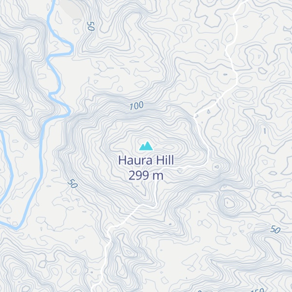 Map of Haura Hill