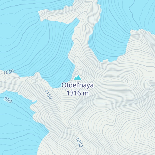 Map of Otdel’naya