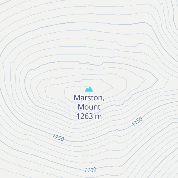 Map of Marston, Mount