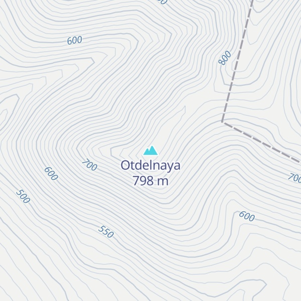 Map of Otdelnaya