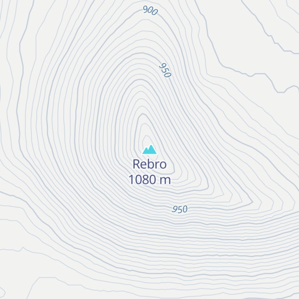 Map of Rebro