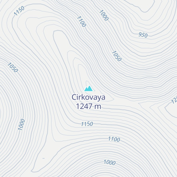 Map of Cirkovaya