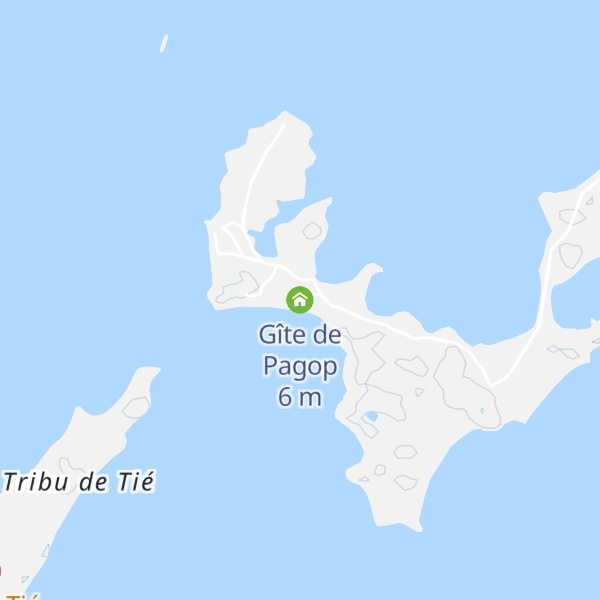 Map of Gîte de Pagop