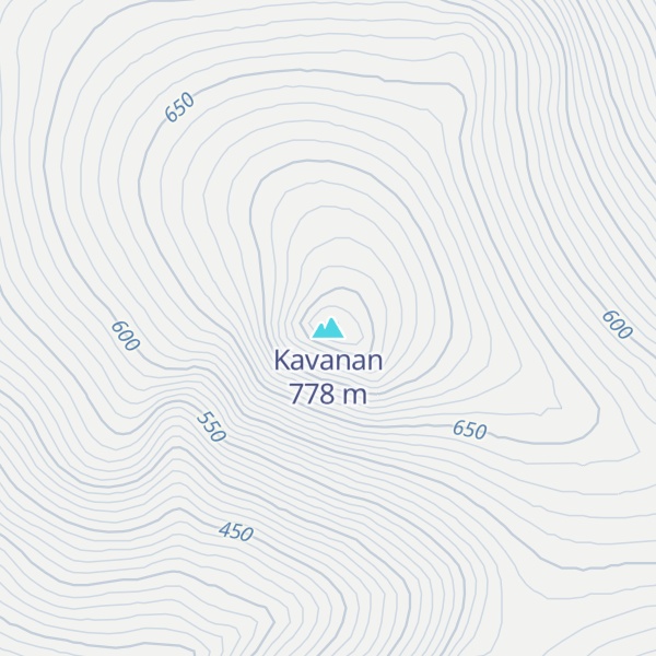 Map of Kavanan