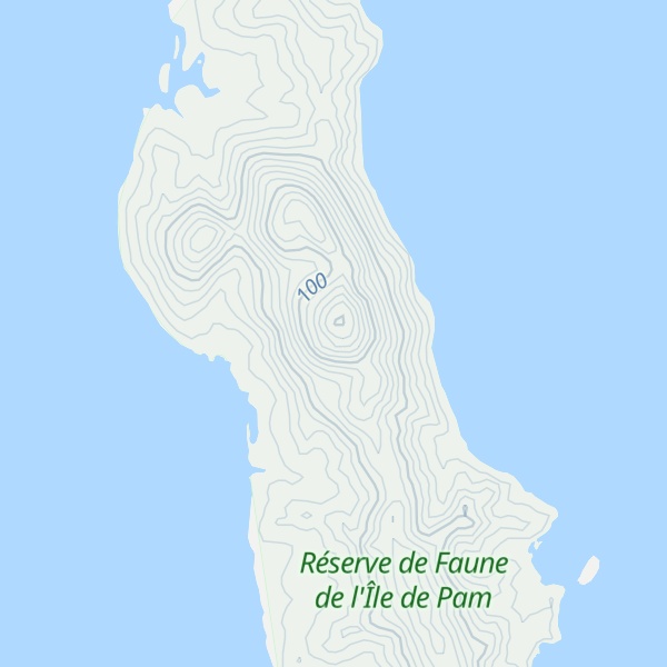 Map of Sommet Pam
