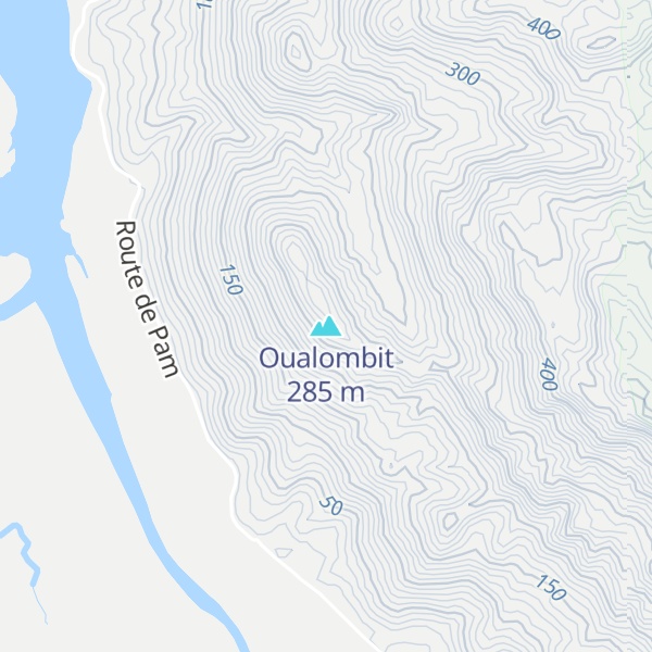 Map of Oualombit