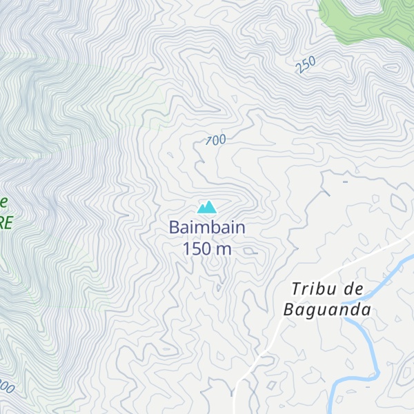 Map of Baimbain