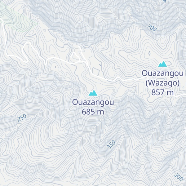 Map of Ouazangou