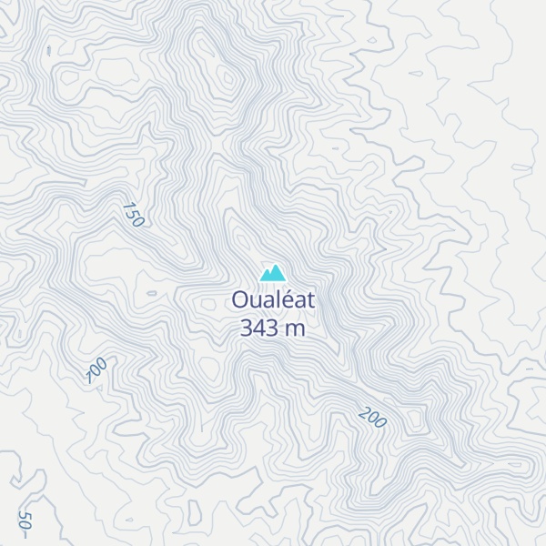 Map of Oualéat