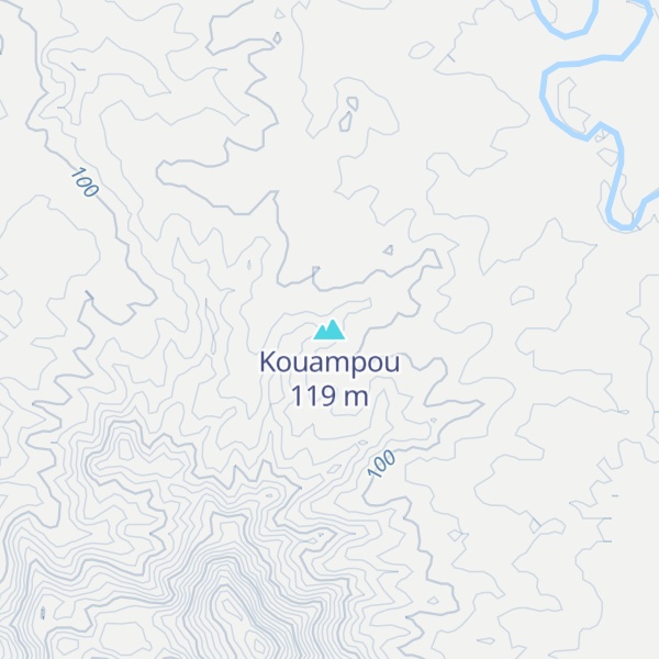 Map of Kouampou
