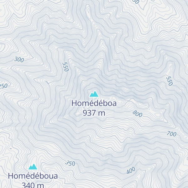 Map of Homédéboa