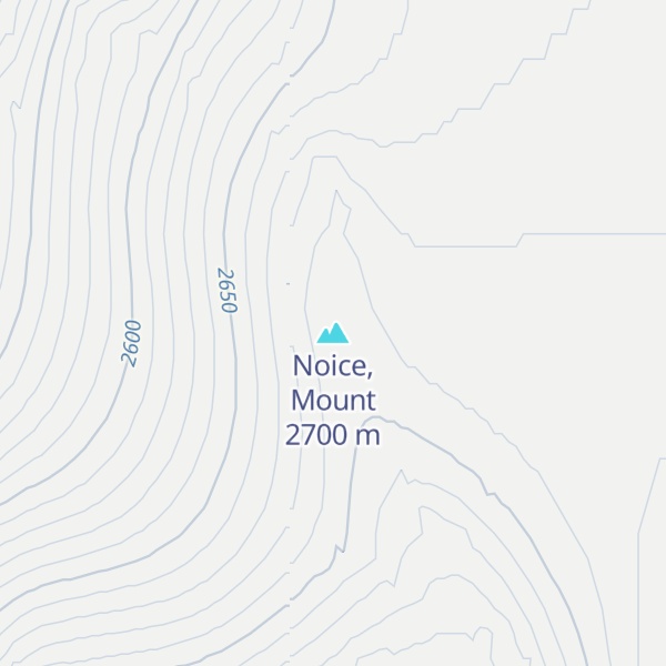 Map of Noice, Mount