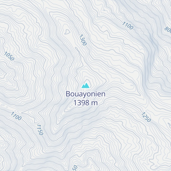 Map of Bouayonien