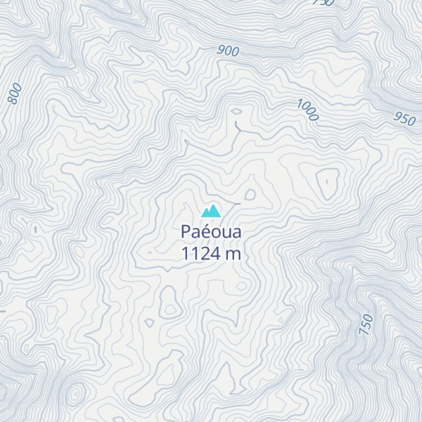 Map of Paéoua