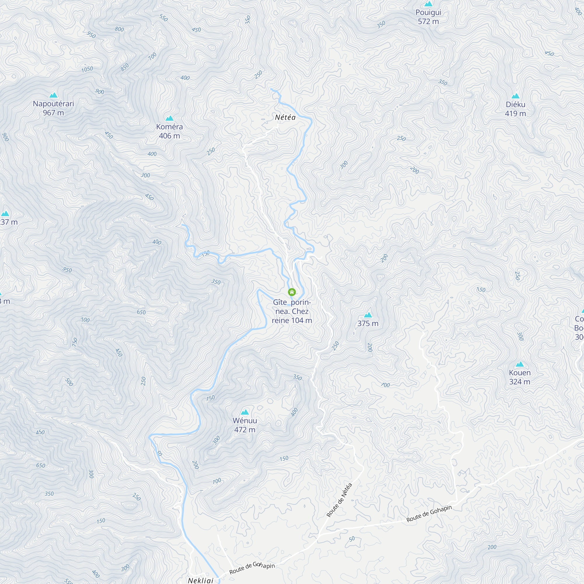 Gîte Porin Néa - Chez Reine map