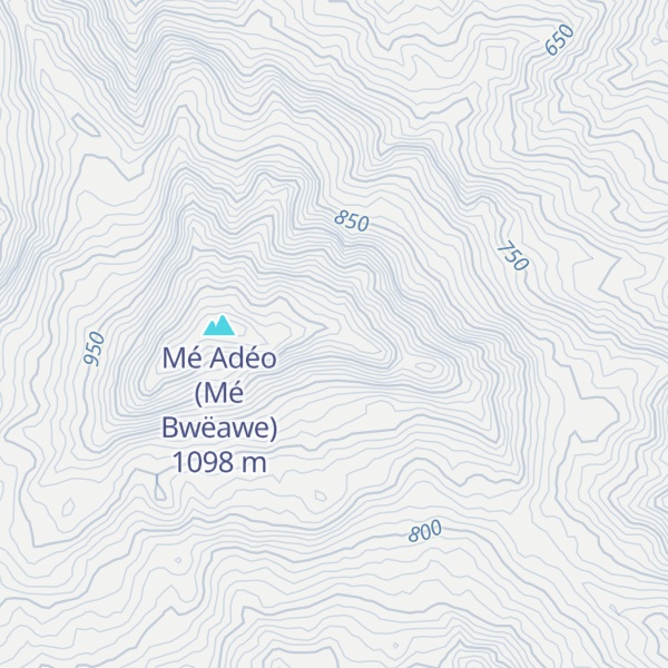 Map of Mé Adéo