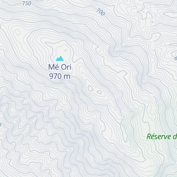 Map of Mé Ori (Méori)