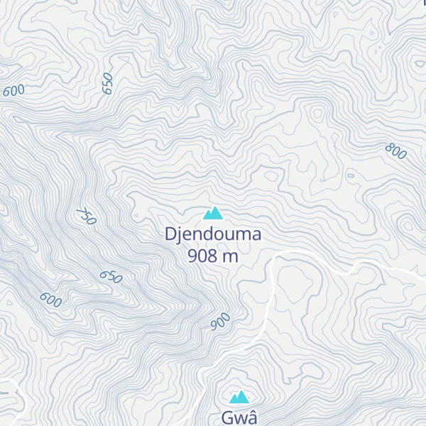 Map of Djendouma