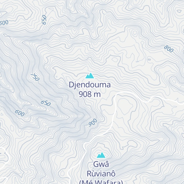 Map of Ne Diéredouma