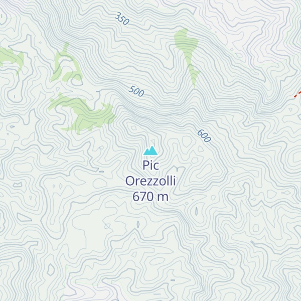 Map of Pic Orezzolli