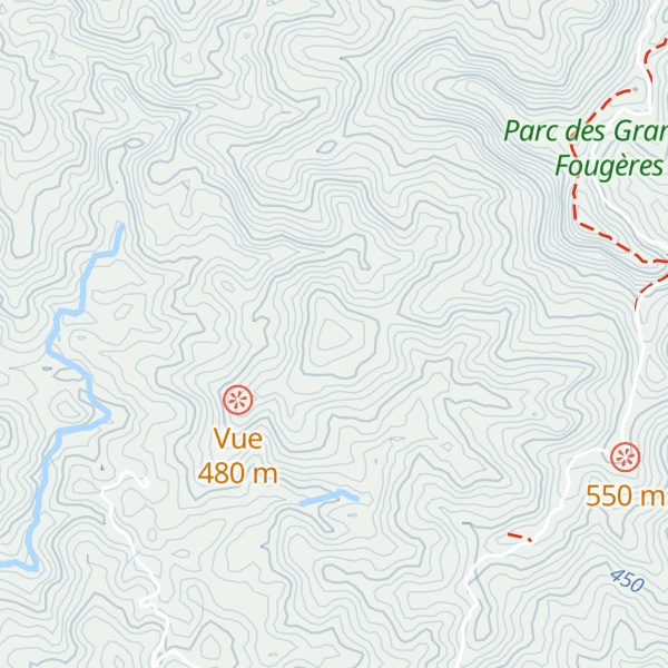 Map of Pic Monnier
