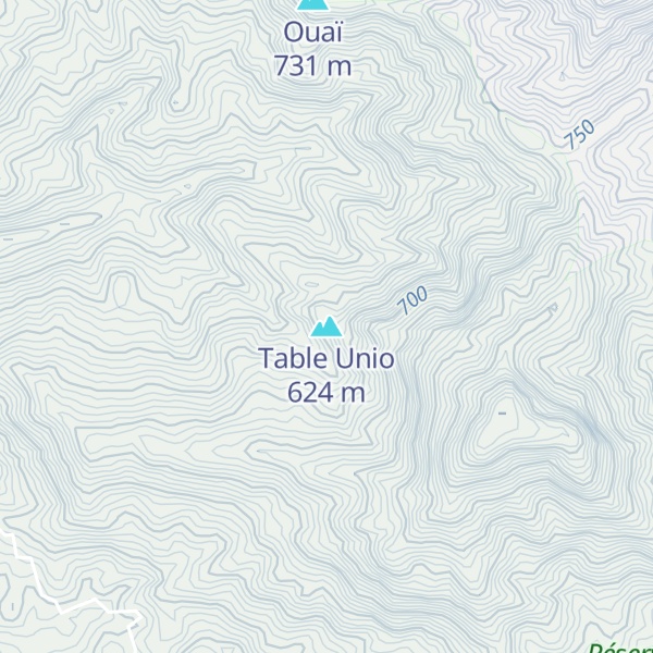 Map of Table Unio