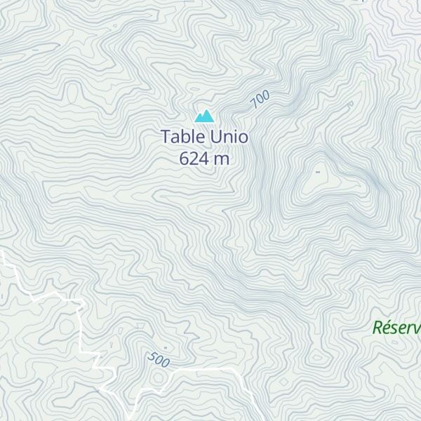 Map of Pic des Mineurs