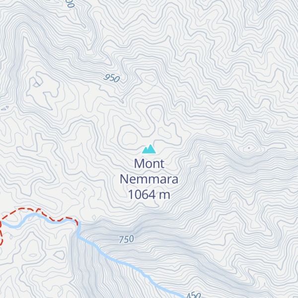 Map of Mont Nemmara