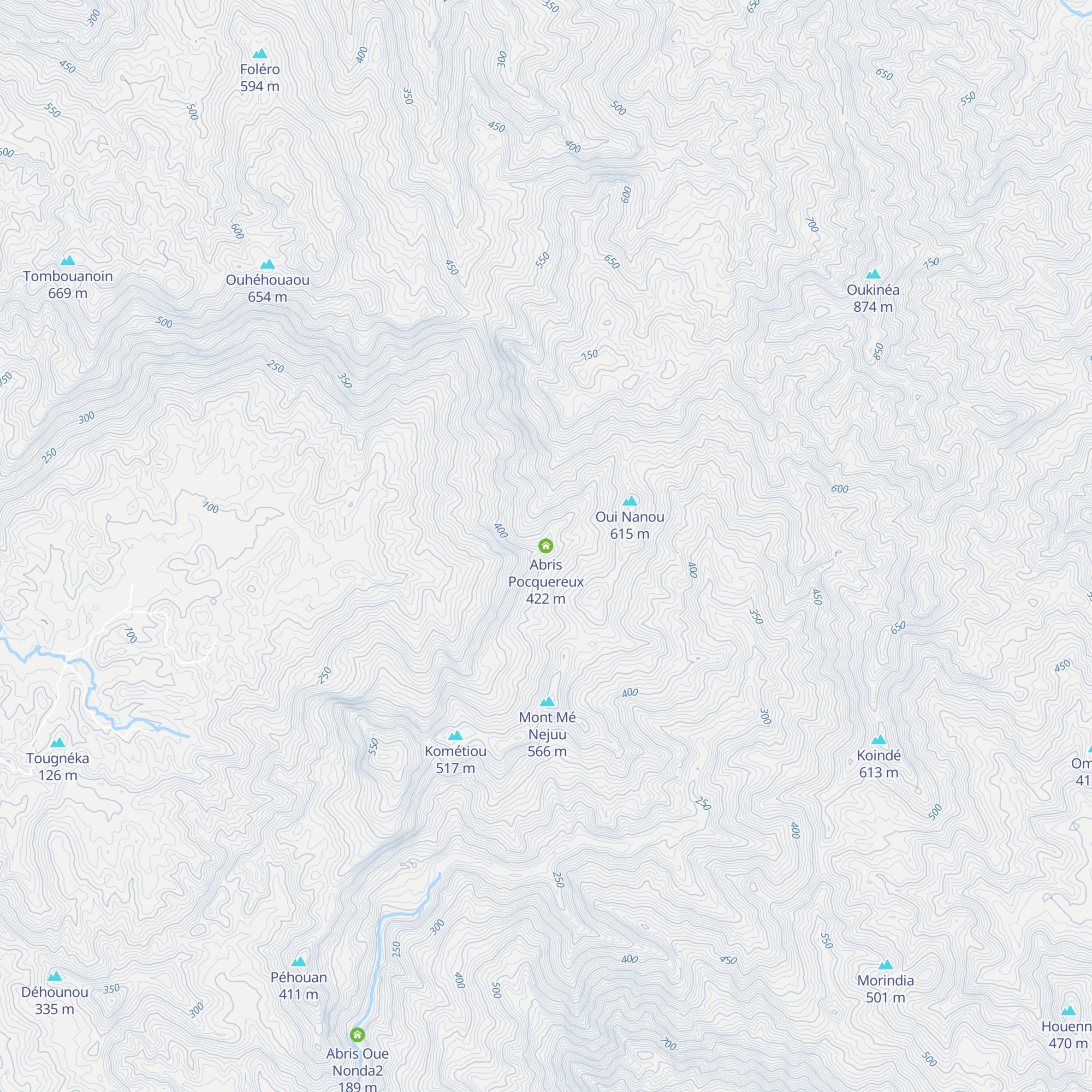Abris Pocquereux map