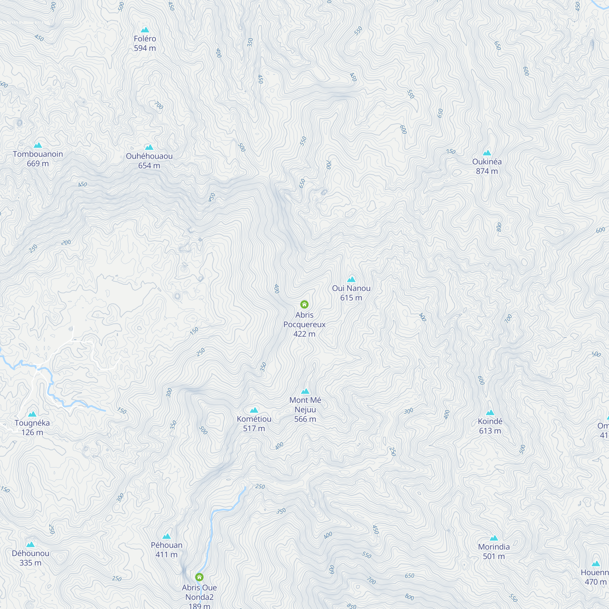 Abris Pocquereux map