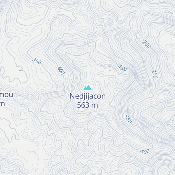 Map of Nedjijacon