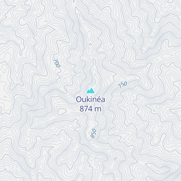 Map of Oukinéa