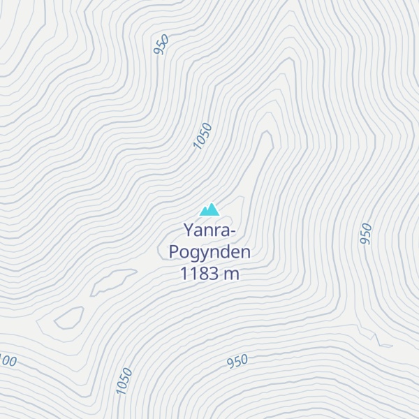 Map of Yanra-Pogynden