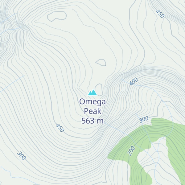 Map of Omega Peak