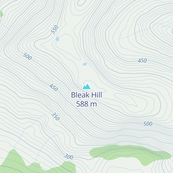 Map of Bleak Hill