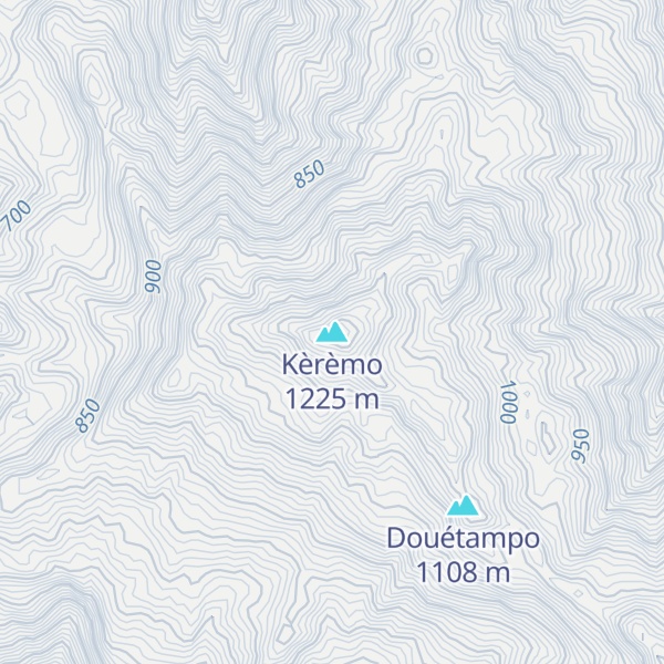 Map of Kèrèmo