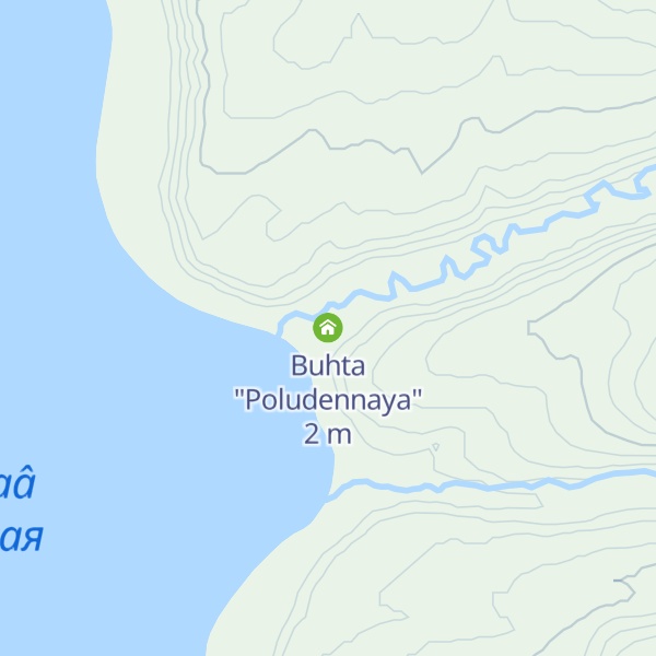 Map of Buhta "Poludennaya"