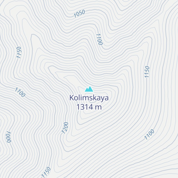 Map of Kolimskaya